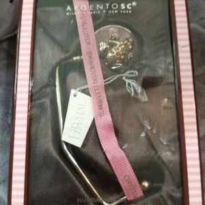 Argento handbag holder swarvoski crystal